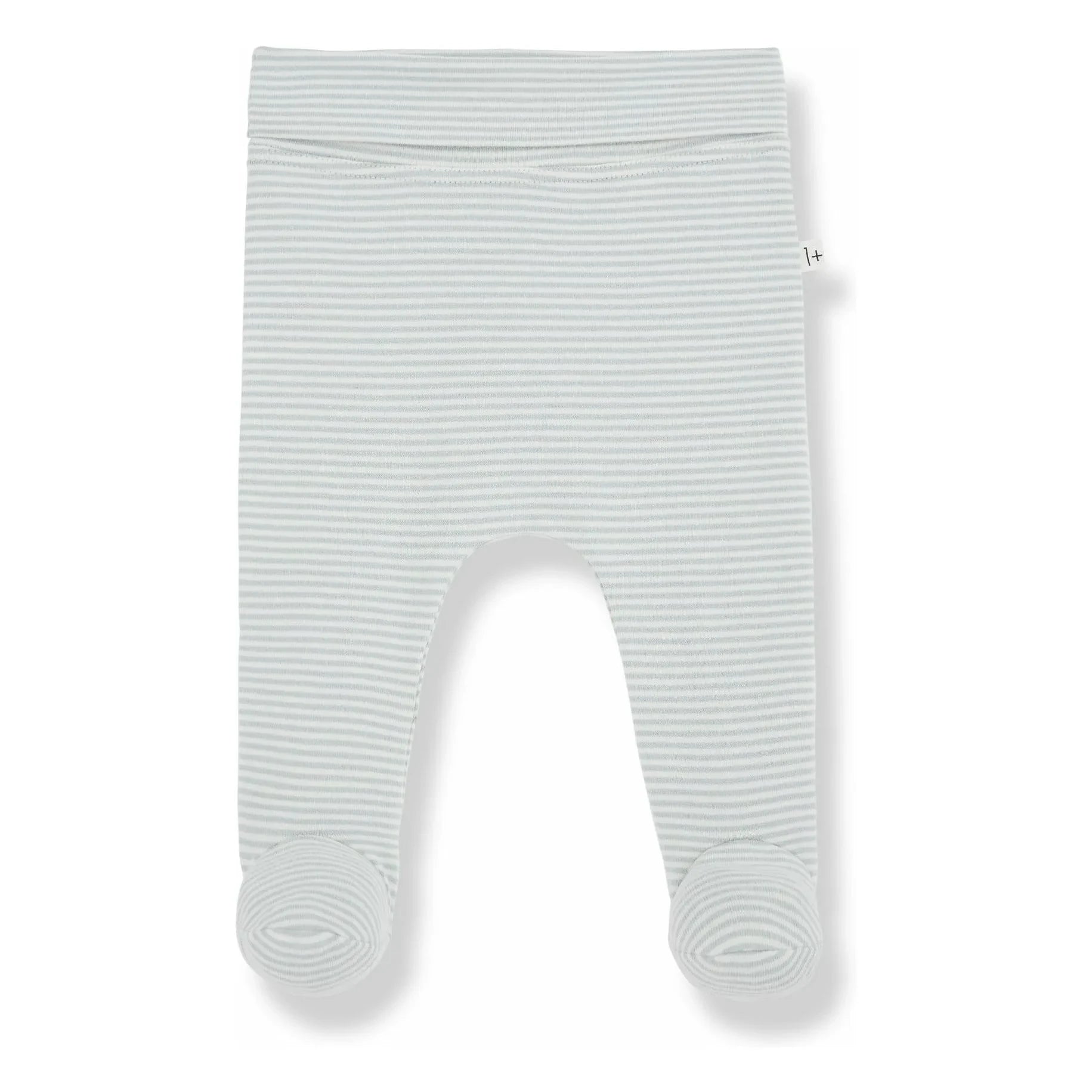 1+ in the Family - Sune Organic Cotton Footless Leggings | Gray Blue