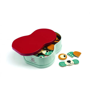 Djeco - Animo Wooden Magnetic Game