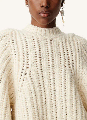 Sessùn - Bobardi Wool Sweater | Ecru