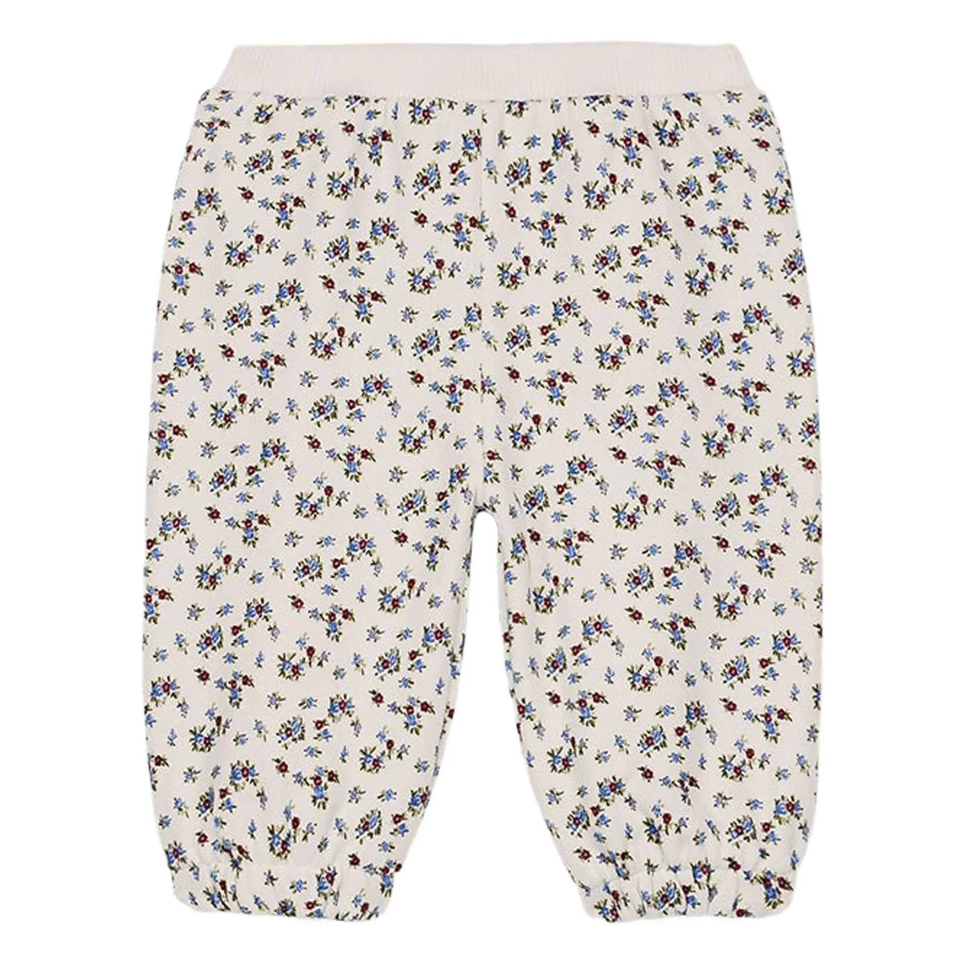 Louise Misha - Ysalia Organic Cotton Floral Baby Pants | Cream