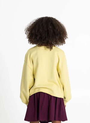 Hundred Pieces - Belmont Lucky Organic Cotton Sweatshirt | Light Yellow