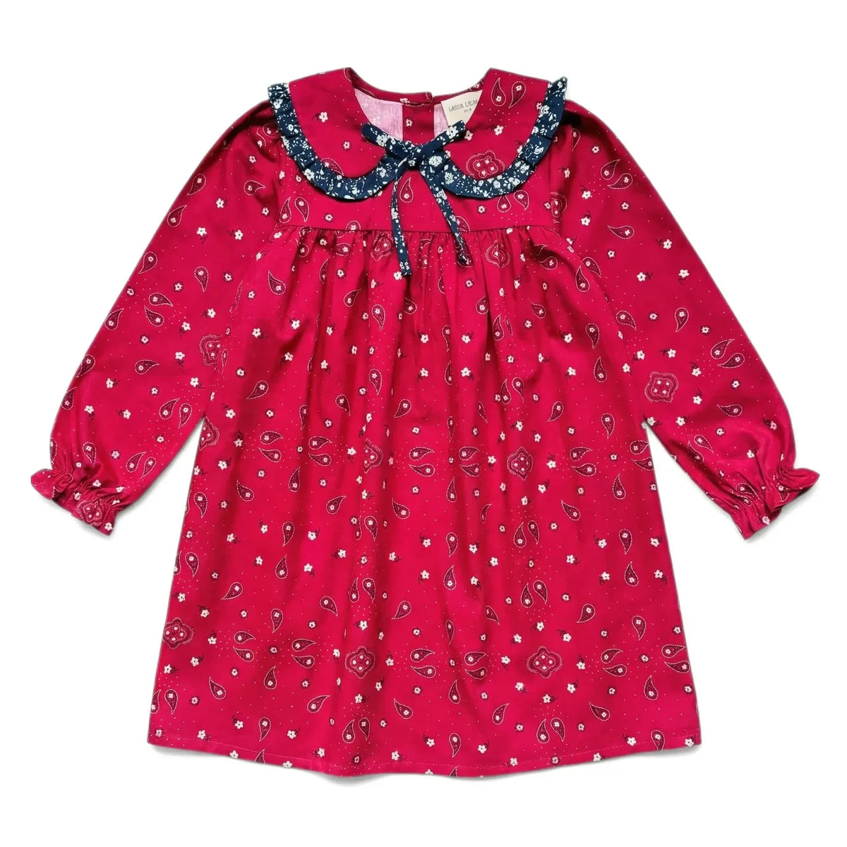 Louis Louise - Benjamine Bandana Dress | Red