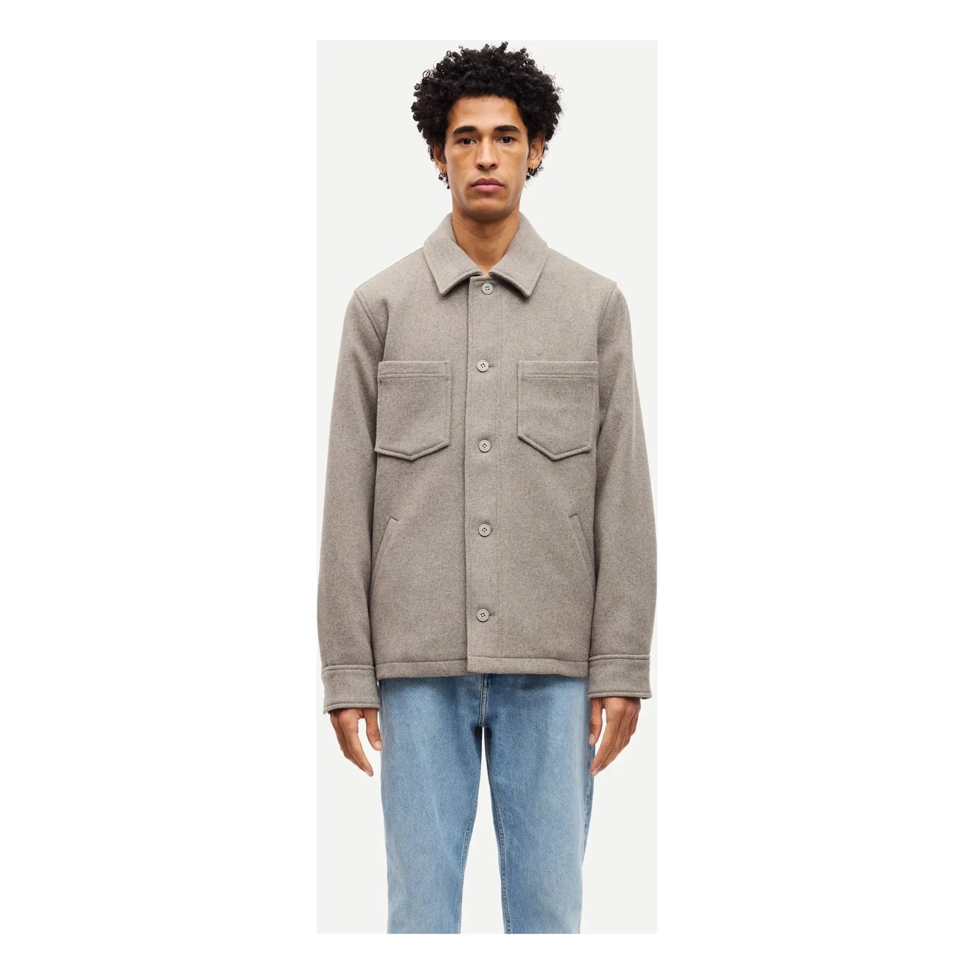 Samsoe Samsoe - Pally Shirt | Dark Beige