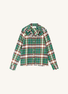Xirena - Jadestone Cotton Plaid Shirt | Green