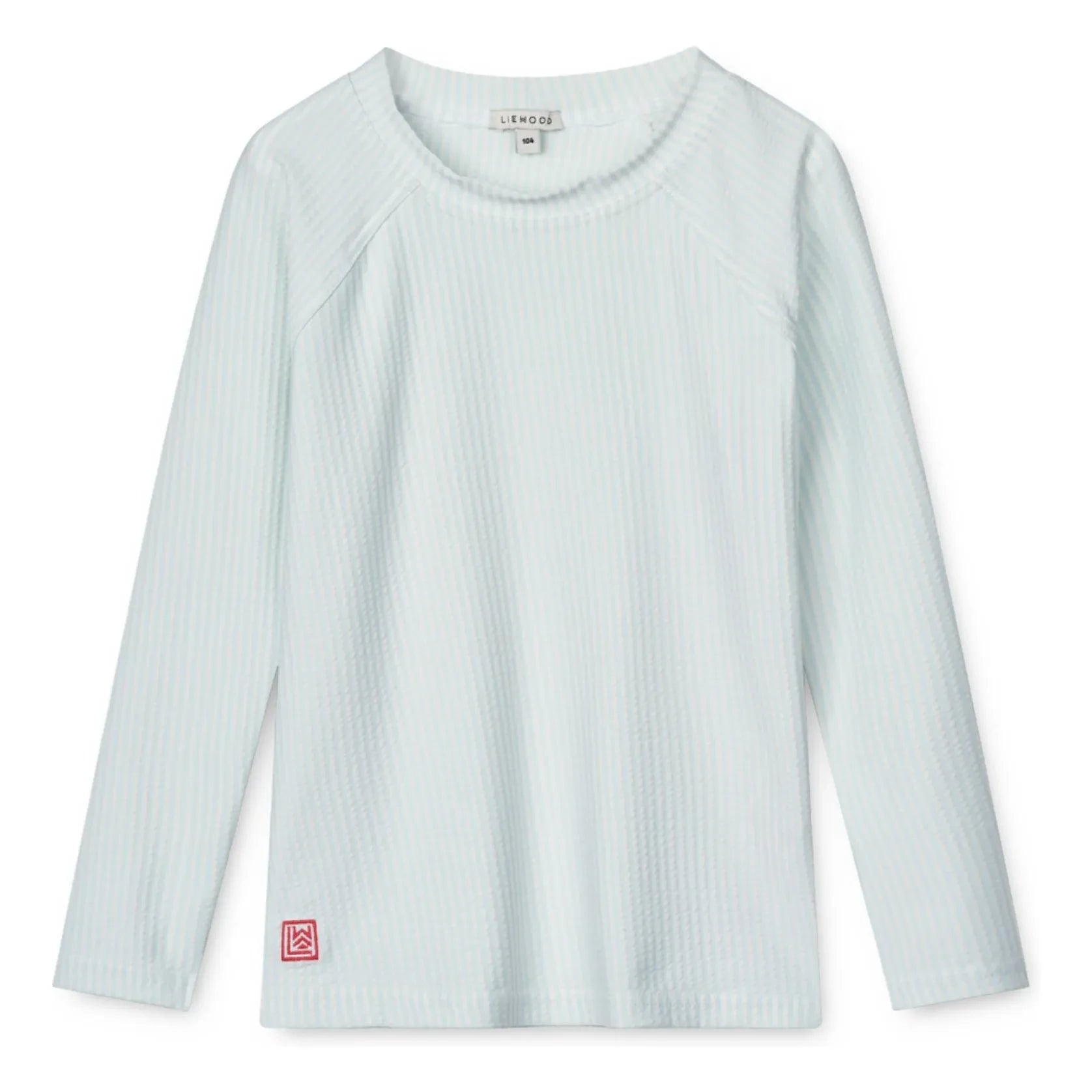 Liewood - Noah Seersucker UV Protective T-Shirt | Light Blue
