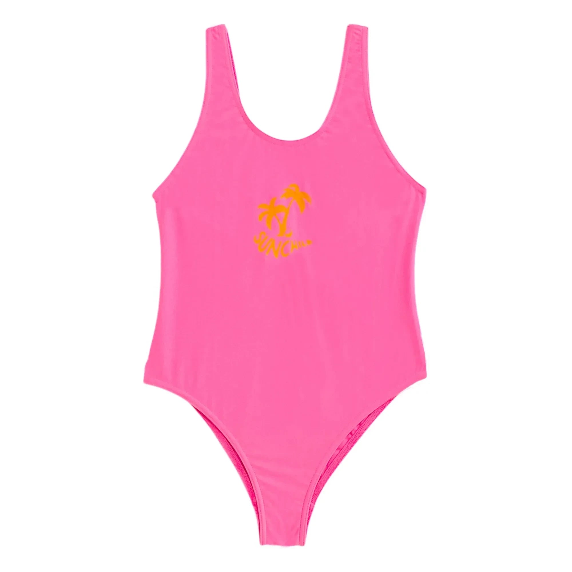 Sunchild - Lou Smallpalm Swimsuit | Baby Pink