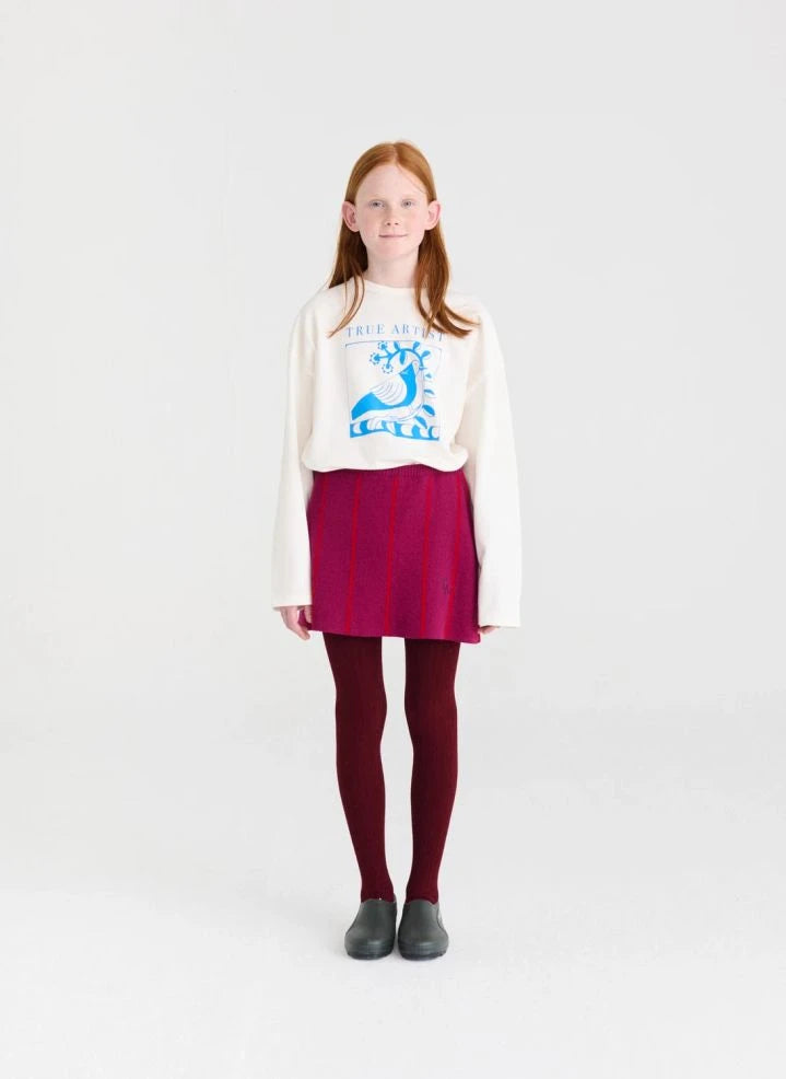 True Artist - Ex Libris organic cotton t-shirt | Ecru