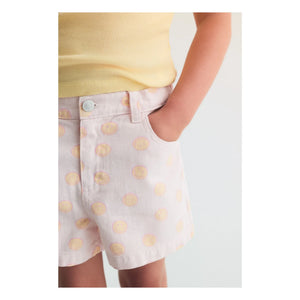 the new society - Smiley Cotton Jeans BCI Bébé | Light Pink