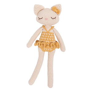 Patti Oslo - Doudou Camille Cat | Yellow