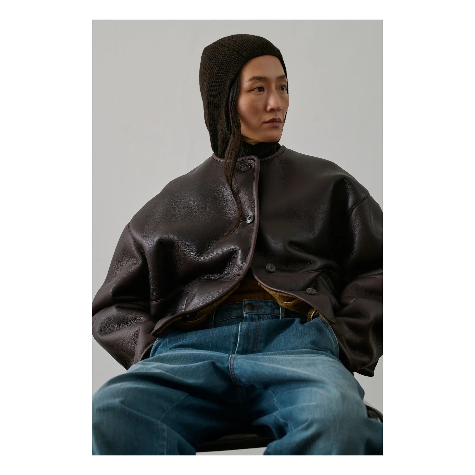 Soeur - South Balaclava Merino Wool | Chocolate