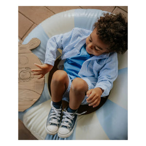 Fliink - Striped Cha Cha Shirt | Light Blue