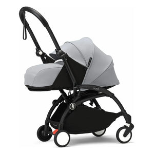 Stokke® - YOYO³ 0+ newborn stroller Black frame | Stone