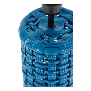 House of Capricorn - Cesta Ceramic Lamp Base | Blue