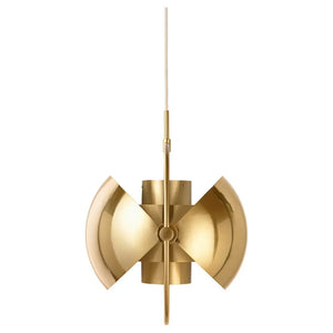 Gubi - Multi-Lite Ceiling Lamp, Louis Weisdorf, 1972 | Brass