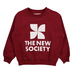 the new society - Sweat Logo | Burgundy