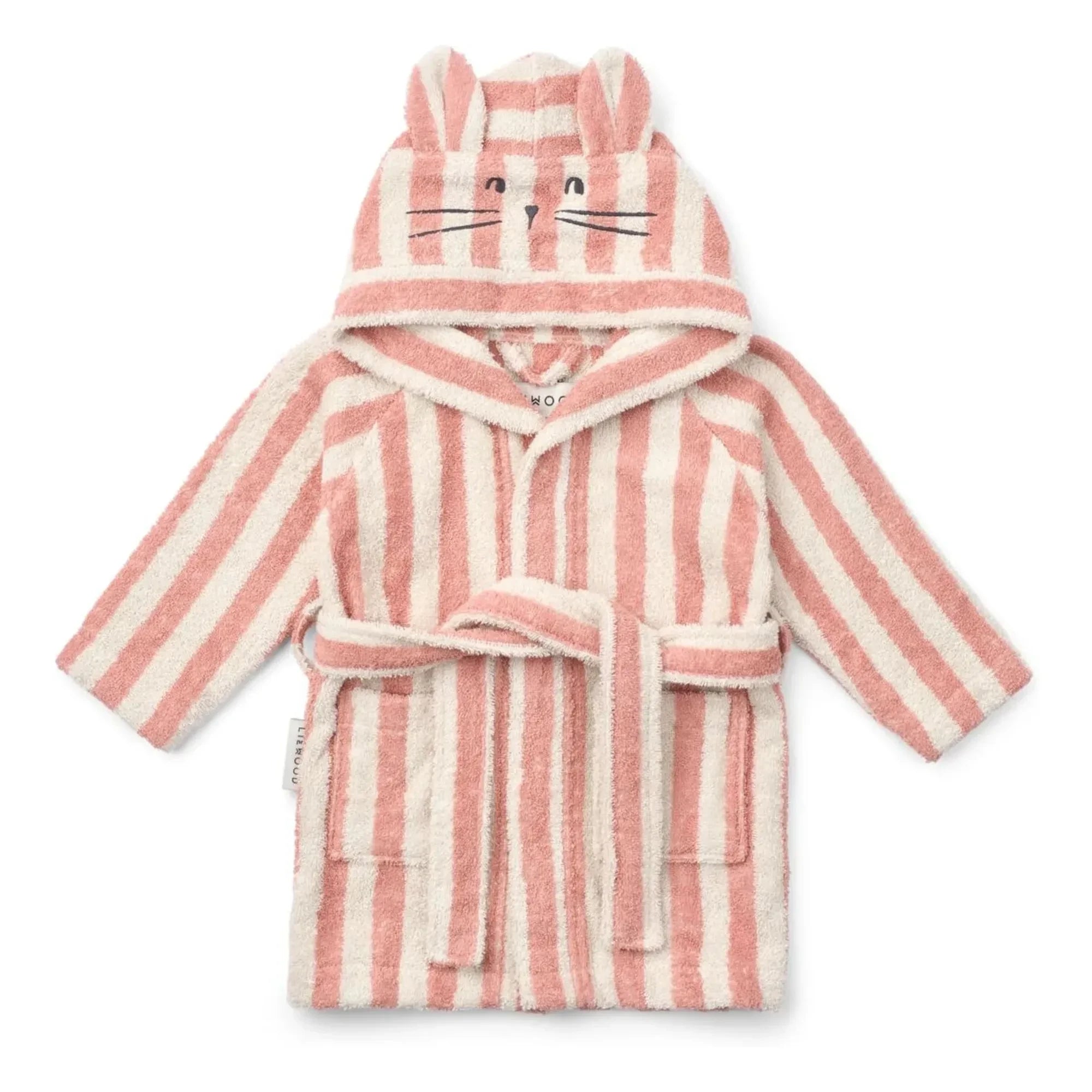 Liewood - Lily Towel | Coral Pink / Cream