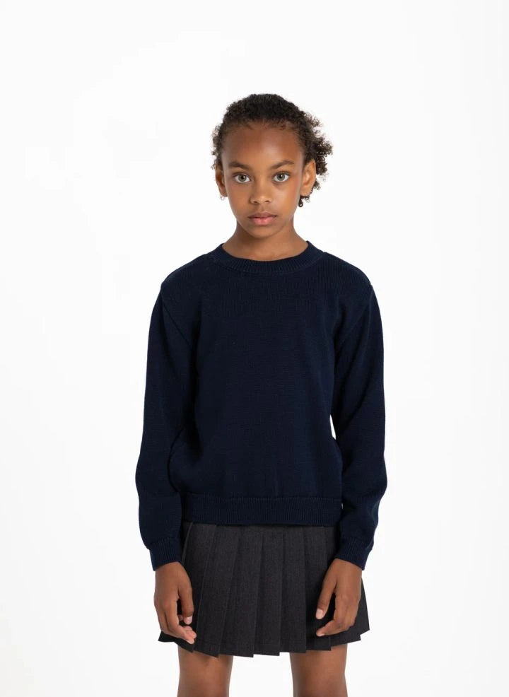 Smallable Kid - Cagnaby Organic Cotton Sweater | Navy