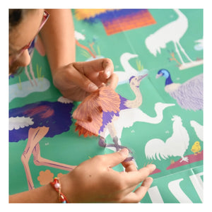 Poppik - Bird Poster and Stickers