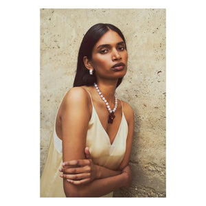 Lizzie Fortunato - Vinca Necklace | Ivory