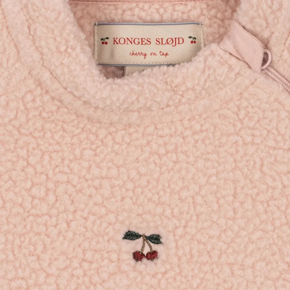 Konges Sløjd - Safa Recycled Fiber Sherpa Romper | Pink