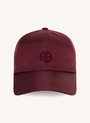 Anine Bing - Jeremy Baseball Cap | Burgundy