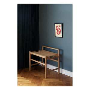 Hübsch - FSC Oak and Rope Bench | Oak