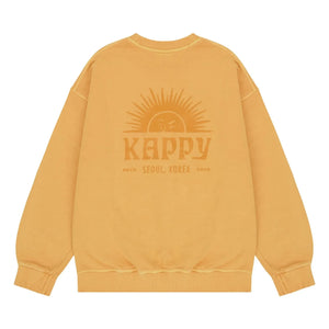 Kappy - Sunny Wing Pigment Sweatshirt | Yellow