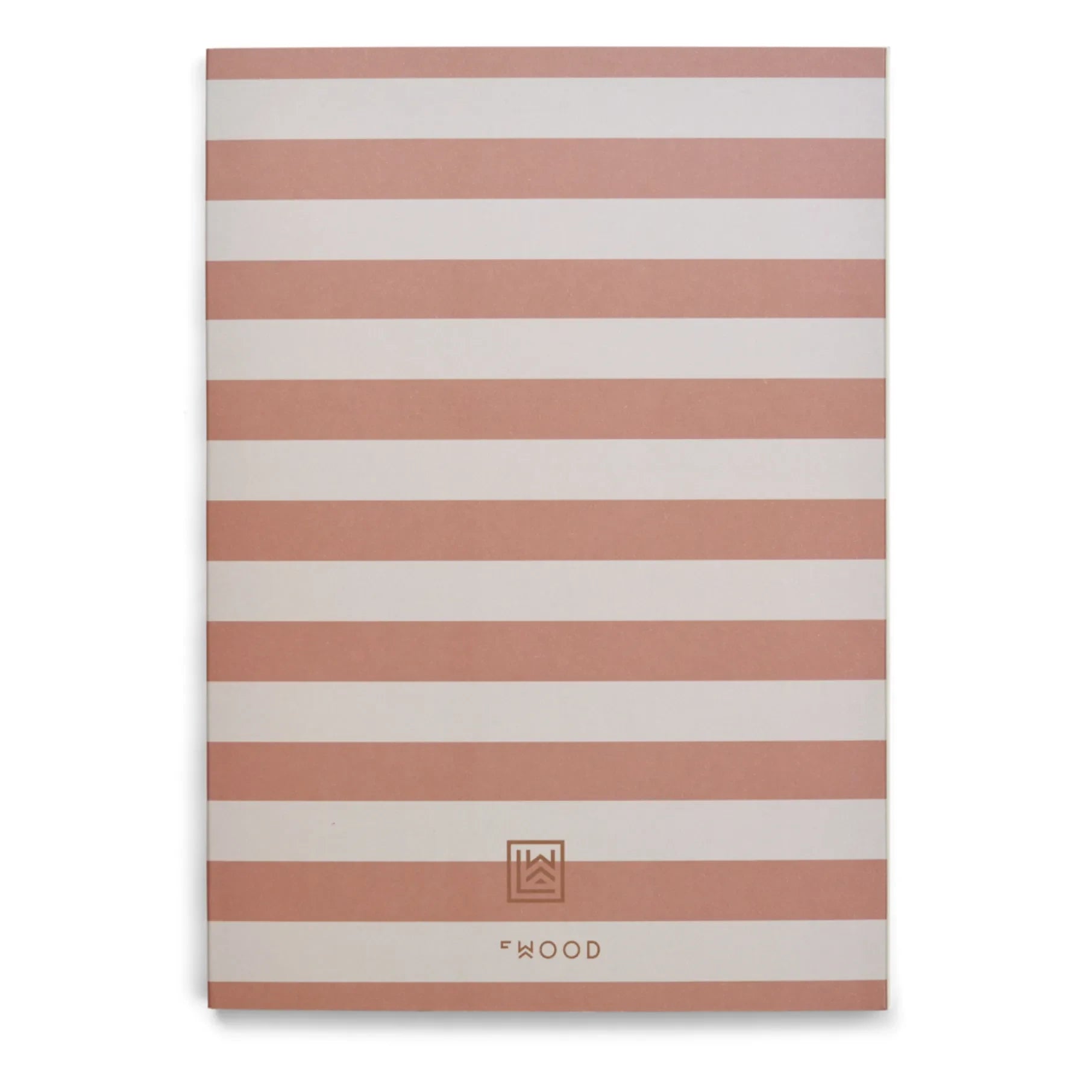 Liewood - A4 Jae Notebook | Striped Tuscany Rose/Sandy