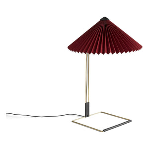 Hay - Matin Table Lamp, Inga Sempé | Dark Red