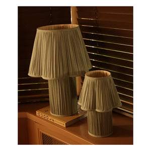 Doing Goods - Myra Silk Table Lamp | Sage