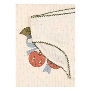 Konges Sløjd - Minnie Cherries Organic Cotton Tank Top and Underwear Set | Ecru