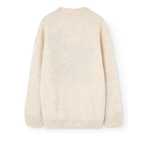 The Animals Observatory - Boxfish Car Sweater | Cream