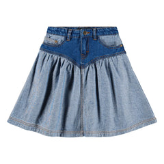 Molo - Becca Organic Cotton Skirt | Denim