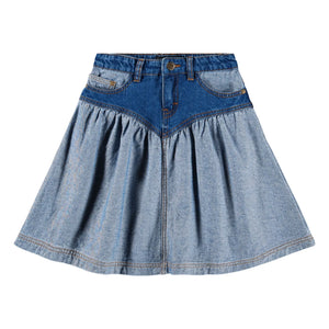 Molo - Becca Organic Cotton Skirt | Denim