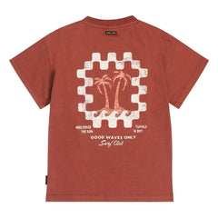 Tumble N'Dry - Oversized T-Shirt Port Douglas Recycled Cotton | Rust