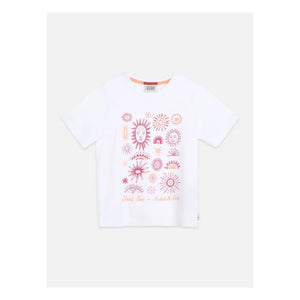 Scotch & Soda - Floral Pattern T-Shirt | White
