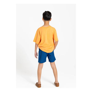 Smallable Kid - Archie Checkered Swim Shorts | Blue