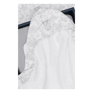 Tartine et Chocolat - Toile de Jouy Changing Mat Cover | Gray