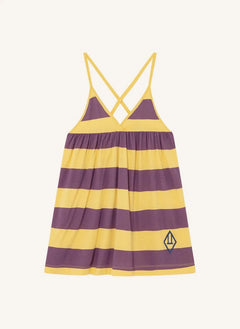 The Animals Observatory - Otter Jersey Dress | Yellow