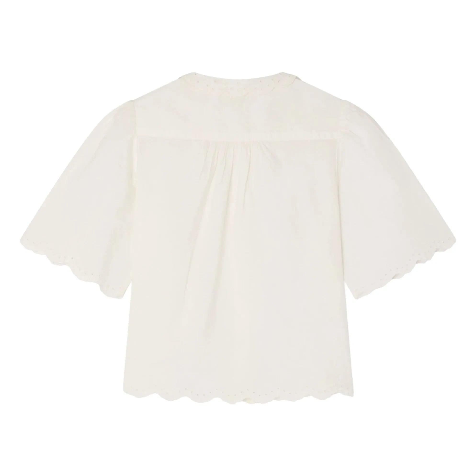 Bonpoint - Lizea Organic Cotton Blouse | Cream