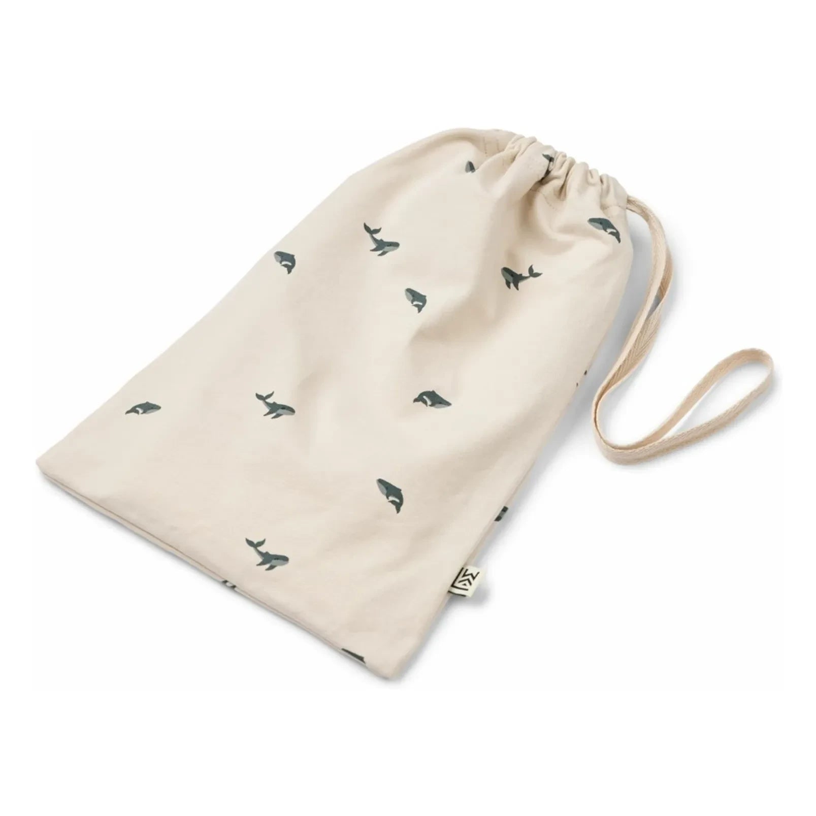 Liewood - Birk Baleines Organic Cotton Pajamas | Ecru