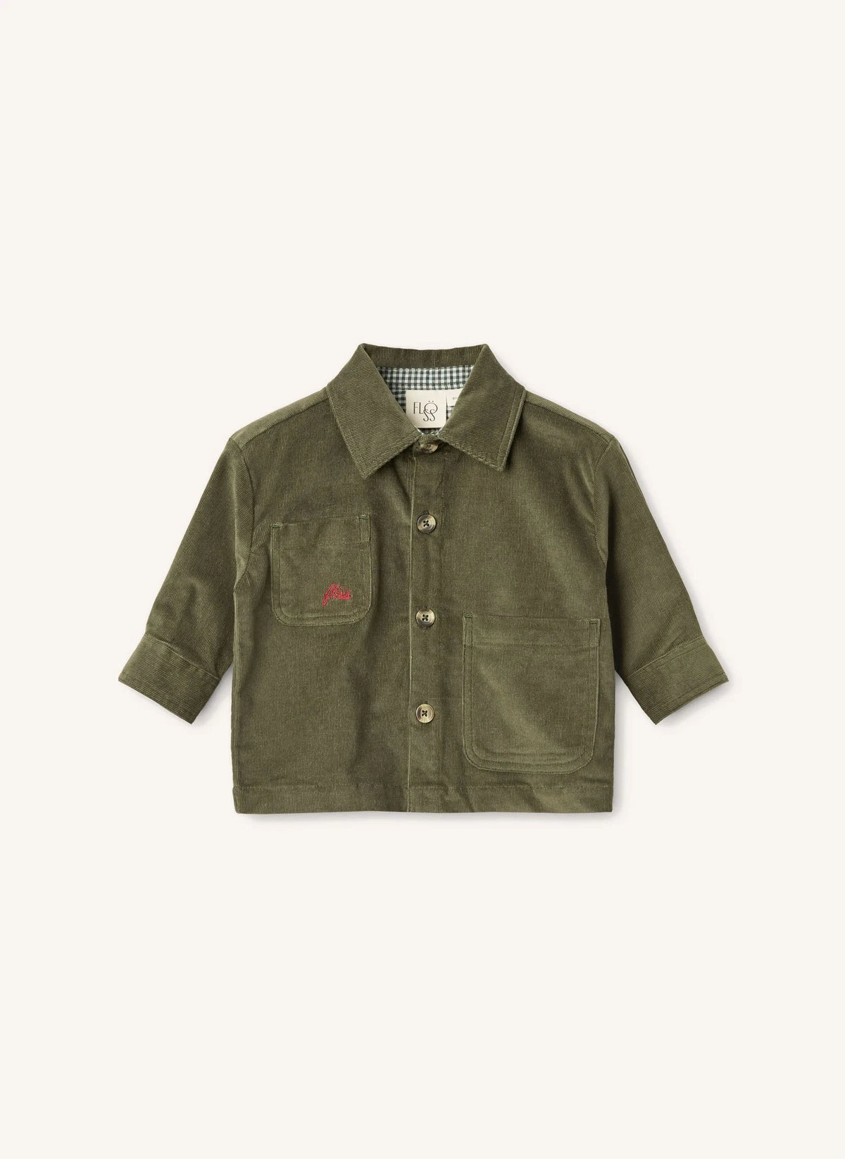 Flöss - Billie Overshirt | Khaki