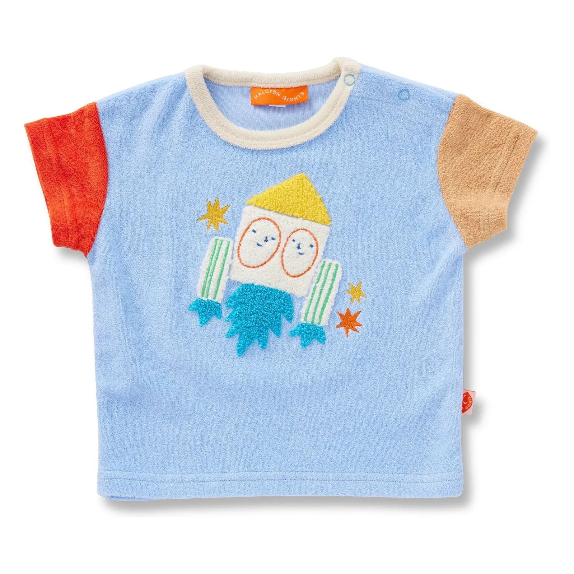 Halcyon Nights - Rocket Sponge T-Shirt | Light Blue