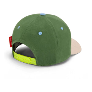 Hello Hossy - Organic Cotton Mini Curved Visor Hat | Green