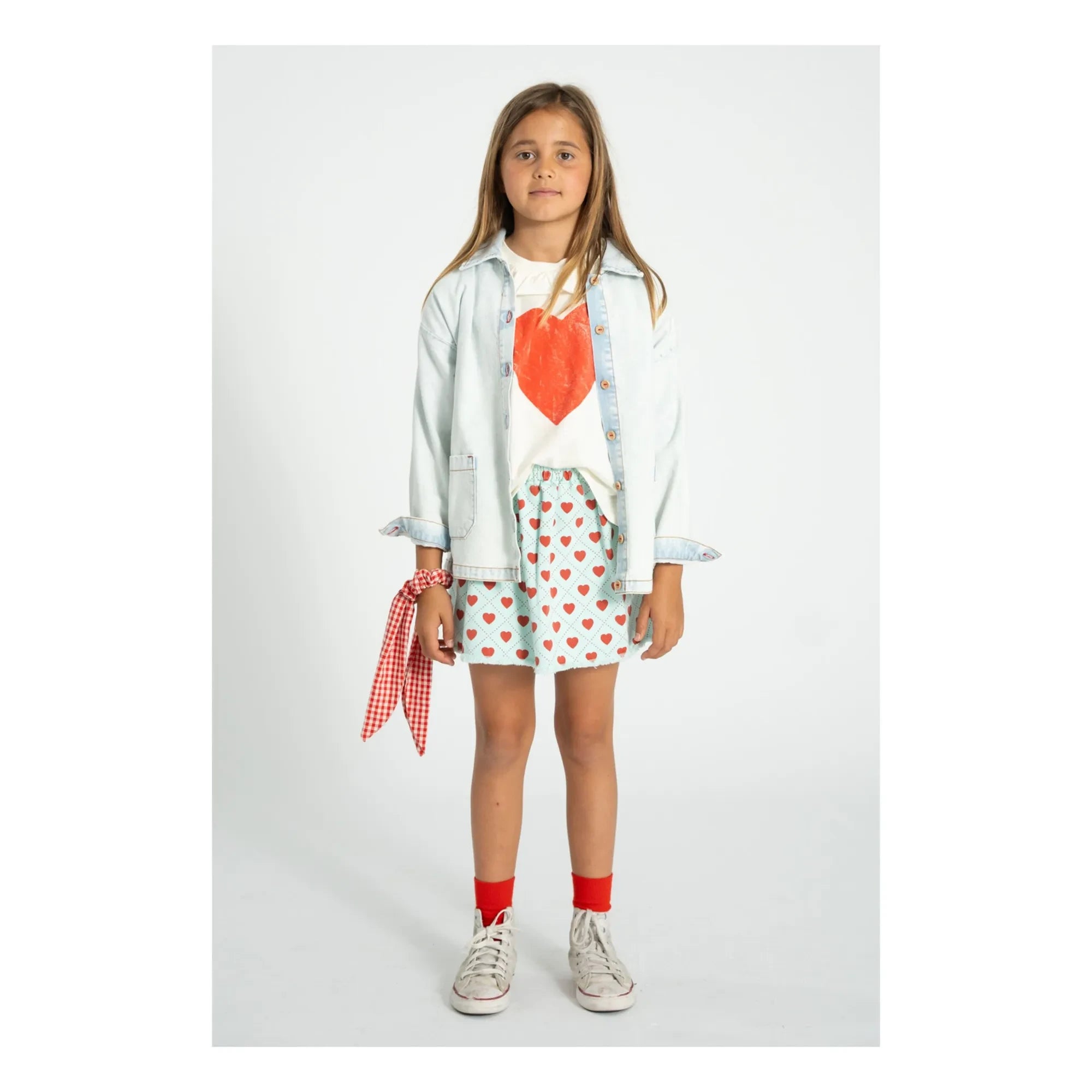 Piupiuchick - Heart T-shirt | Ecru
