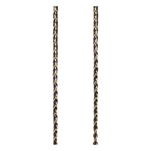 LaCoqueFrançaise - Lou 120 cm Long Chain | Black