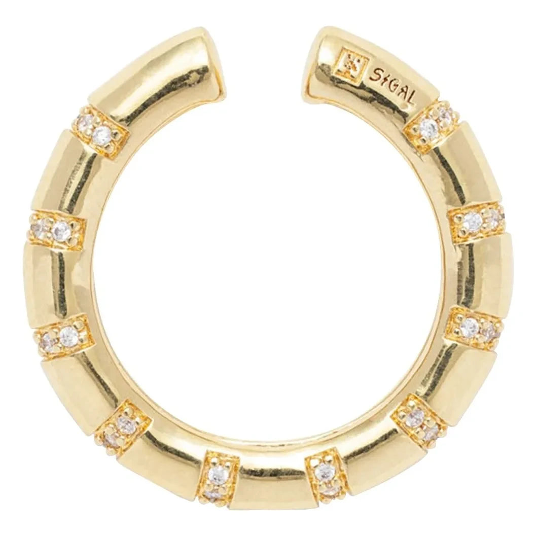 Sigal - Deca Earcuff | White