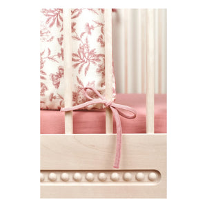 Tartine et Chocolat - Toile de Jouy Bed Bumper | Peach