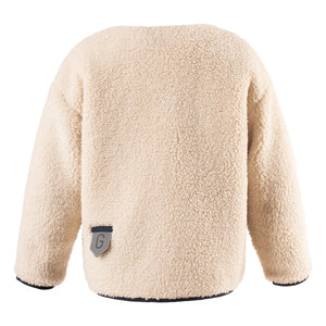 Gosoaky - Sleeping Lion Reversible Sherpa Jacket | Beige