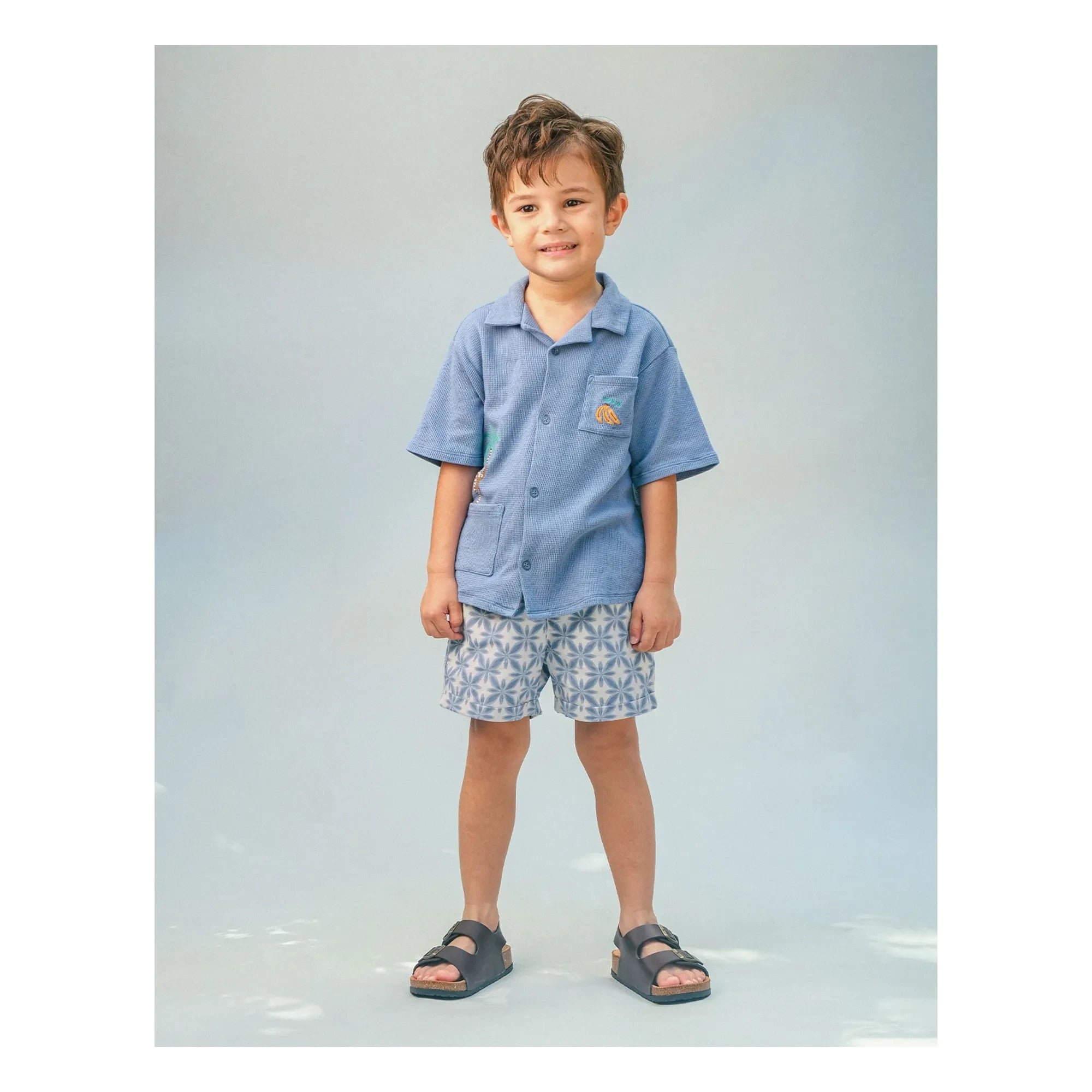 Gingersnaps - Pablo Twill Shorts | Blue